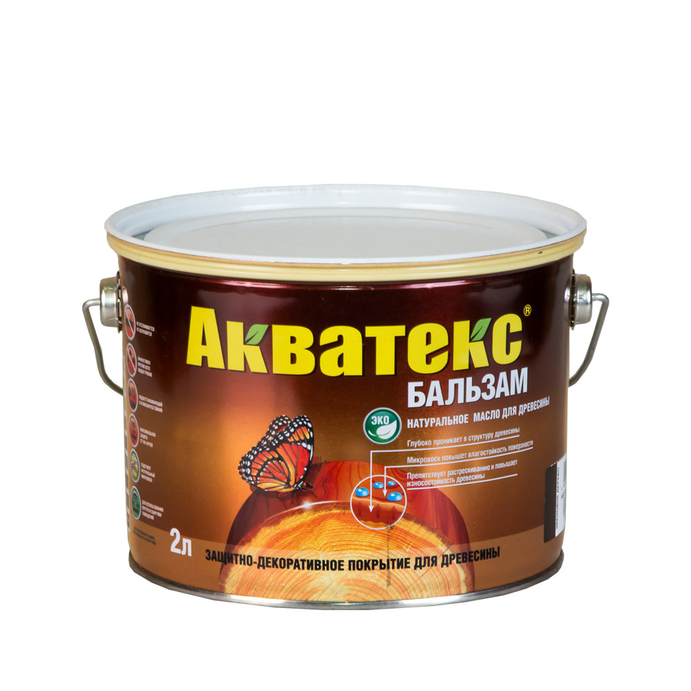 Акватекс-бальзам масло для древесины (патина) 2л